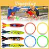 Rings Torpedoes Floating Swimming Pool Toys Dive Sticks Kids Game Gift Prop