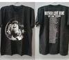 Mother Love Bone Shaka T Shirt On Tour 2 Side Basic Black Tee