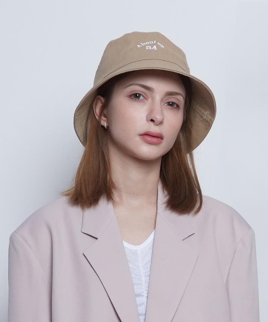THE-ABON W69 About On Bucket Hat Beige