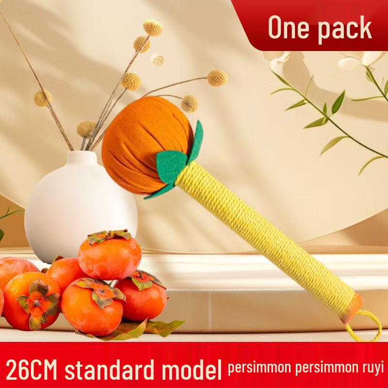Handmade Cartoon Silk Mugwort Meridian Tapping Massage Hammer with Tassel.