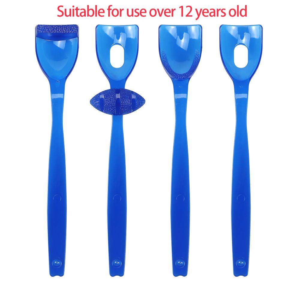 3-częściowy Trener Końcówki Języka Dziecięcy Ćwiczenie Pielęgnacji Jamy Ustnej Elastyczność Języka Trening Terapia Autyzmu Narzędzie do Wymowy