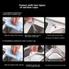 Baijie 304 Stainless Steel Sink Strainer Rack, Kitchen Sink Dishwashing Basin Food Waste Draining Basket Triangular Draining Rack