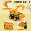 Multifunctional Excavator, Toy Car Three-in-one, Excavator Forklift Dump Toy
