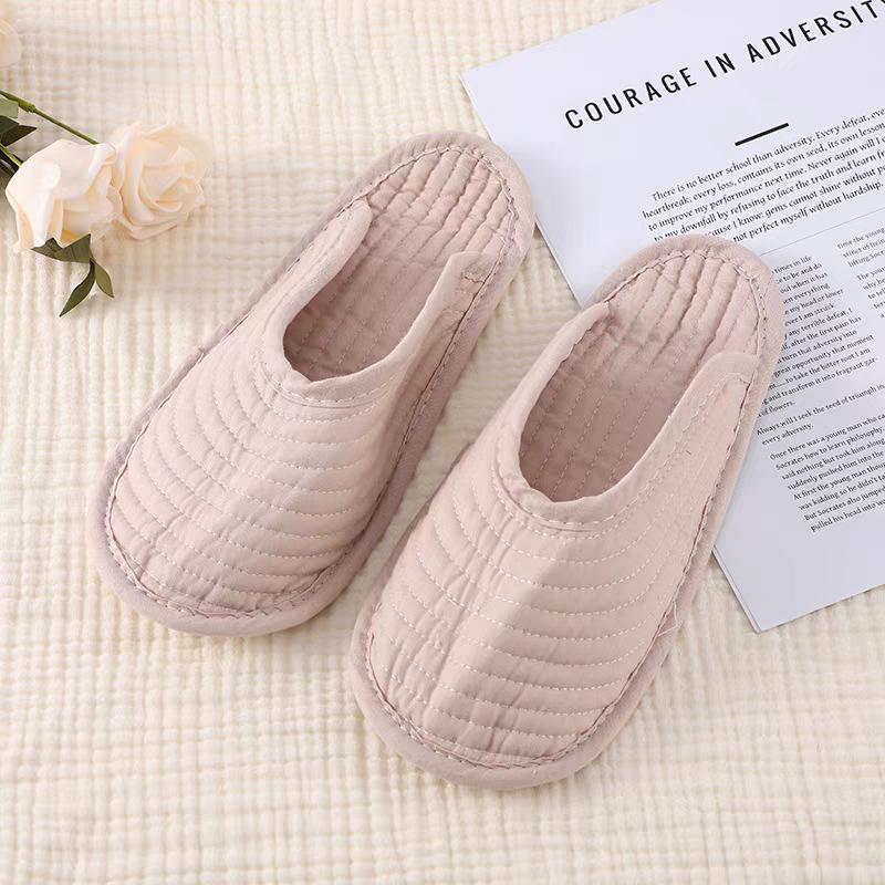 Fashion Women Slippers Lightweight Home Shoes Antislip Soft Indoor Fabric Slippers Can Machine Wash Mix Order
