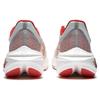 Li Ning Feidian 3 Challenger Fabric Cushioning Abrasion Resistant Breathable Low top Running Shoes Women's Red White ARMT038-25