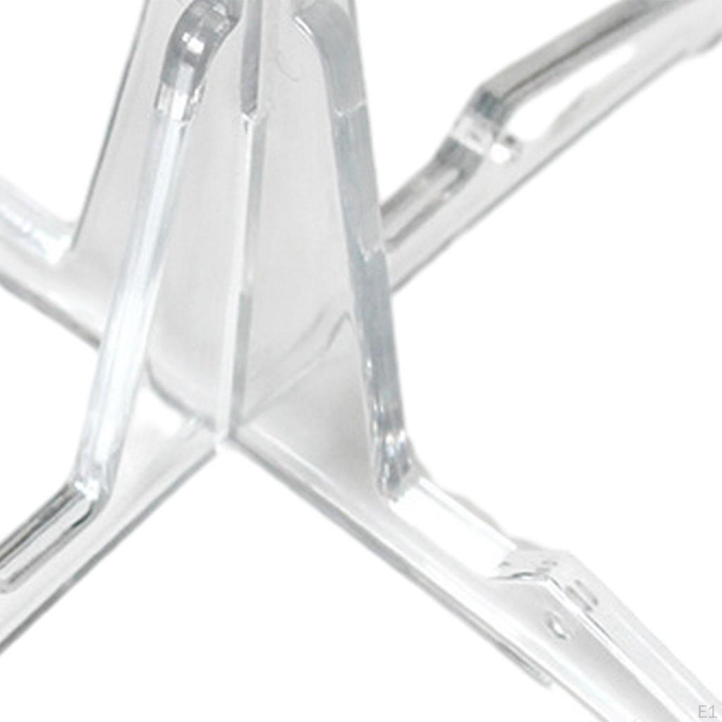 Foldable BB Clarinet Stand Transparent Tripod Structure 2kg Load Capacity Accessories Compact Size