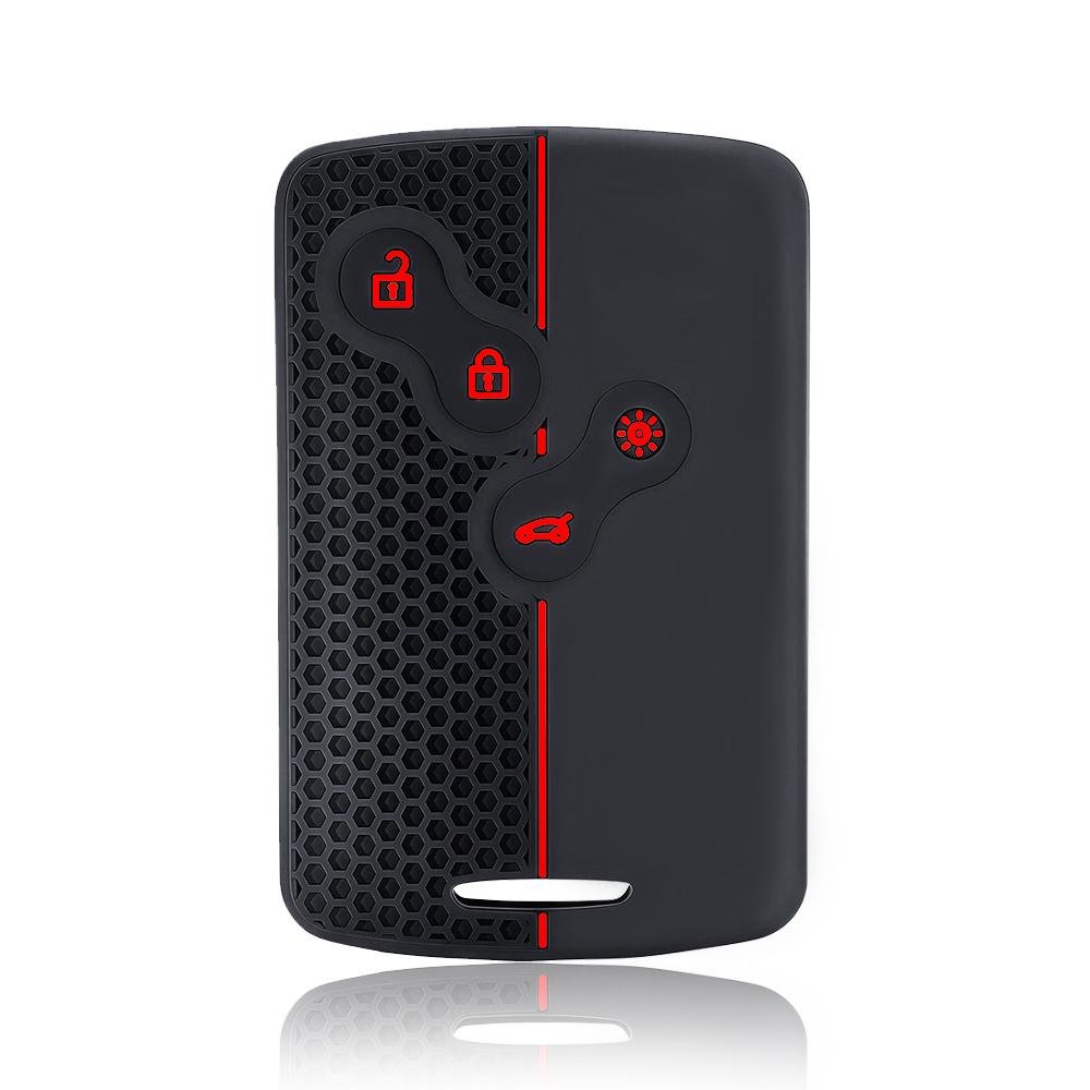 Silicone Car Key Case Cover Shell for Renault Duster Captur Clio Logan Megane 1 2 3 Koleos Scenic Nema Fluence Zoe Accessory