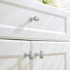 6Pcs Drawer Pulls Zinc Alloy Dressers Knob Cupboard Handle Modern Furniture Handle Round Ball Bedside Cabinet Pull