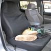 High Quality 2 Set Black Polyester Comfortable Car Front Seat Protectors Cover