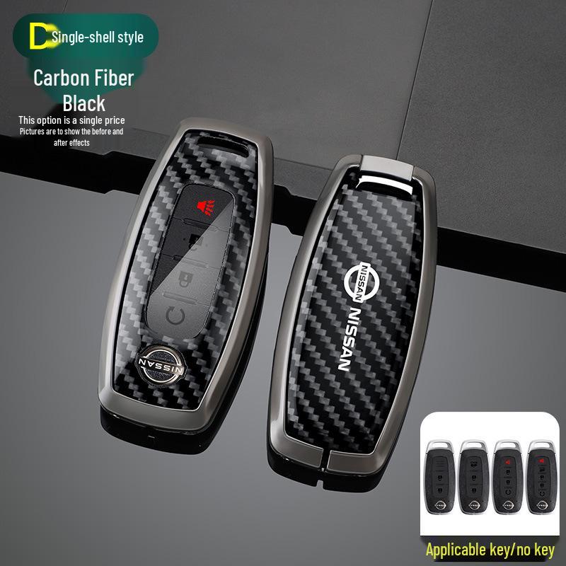Nissan Key Case for 25 Models: Altima, 14th Gen Sylphy, Qashqai, X-Trail, Tiida, Bluebird