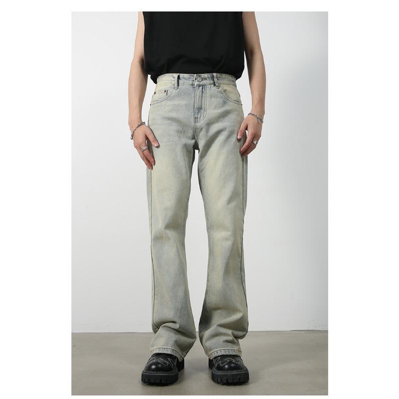 Long Trousers Hundreds of Models Straight Slim Micro Flare Jeans Simple and Thin Straight Loose Jeans for Men Fashionable and Comfortable Pants
