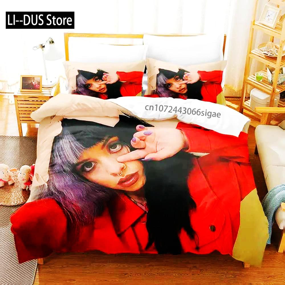 2024 Sexy Singer Bedding Set Twin Single Queen King Size Bedclothes Aldult Bed Linen For Boys Bedroom Duvet Cover Bed Set