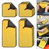 2 Pieces Double Sided Microfiber Car Drying Towel Quick Absorbent Soft Thick Cleaning Cloth