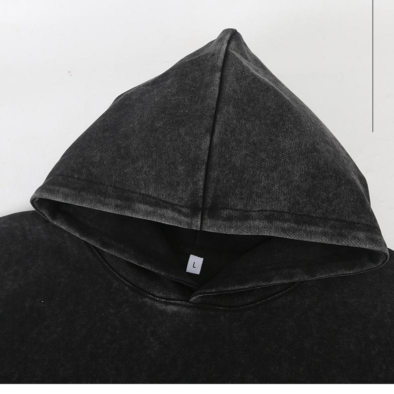 Oversized Hoodies for Men Cotton Hooded Sweatshirt Pullover Tops Casual Vintage Hooded Sweatshirt Men's Fall Long Sleeve Hooded Shirts With Pocket