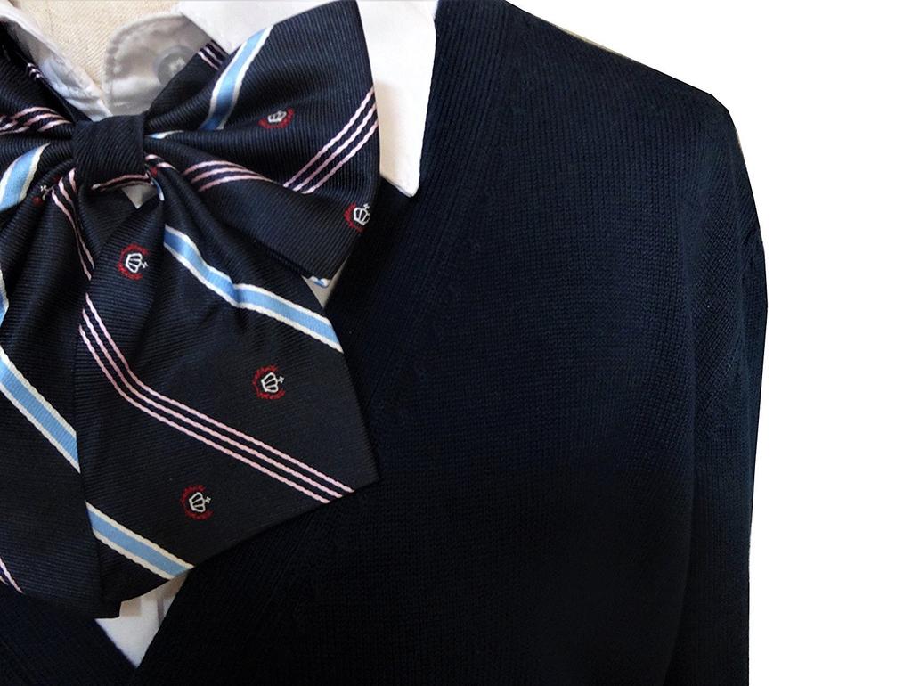 SWEET ROSE Realistisches Highschool-Mädchen Cosplay Langarm Schulstrickkostüm, Uniform, Outfit, (M, Marineblau)