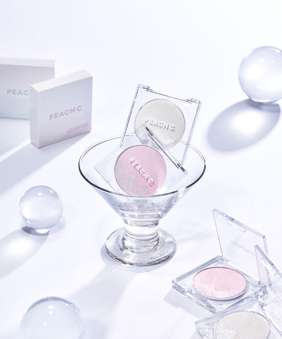 Двусторонний хайлайтер Peach Ruby Beam