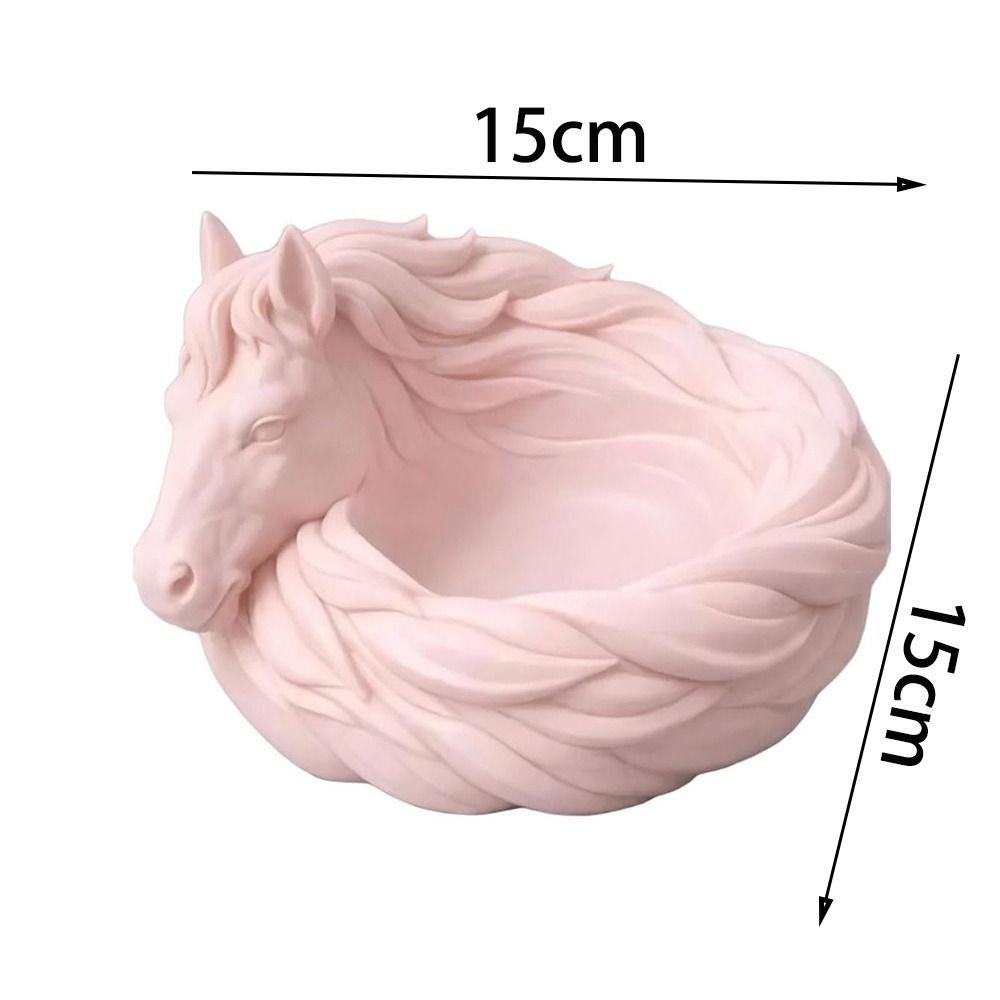 Functional Organizer Horse Catchall Bowl Portable Horse Jewelry Dish Desk Organizer