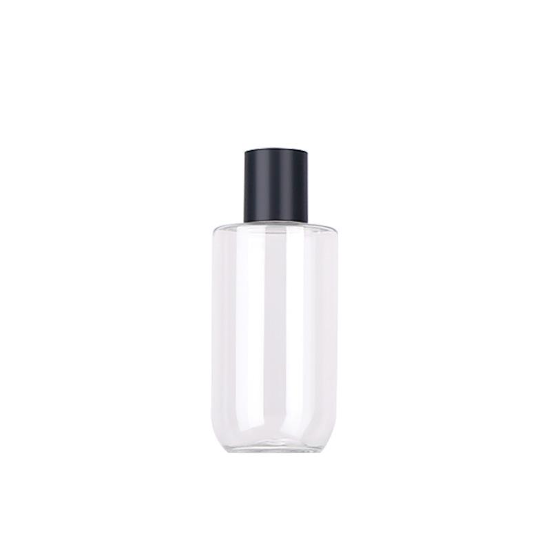 

200ml Light-Proof Electroplated PET Bottle - Coffee Color, Portable, High-End Feel for Toner and Essence Refill.
