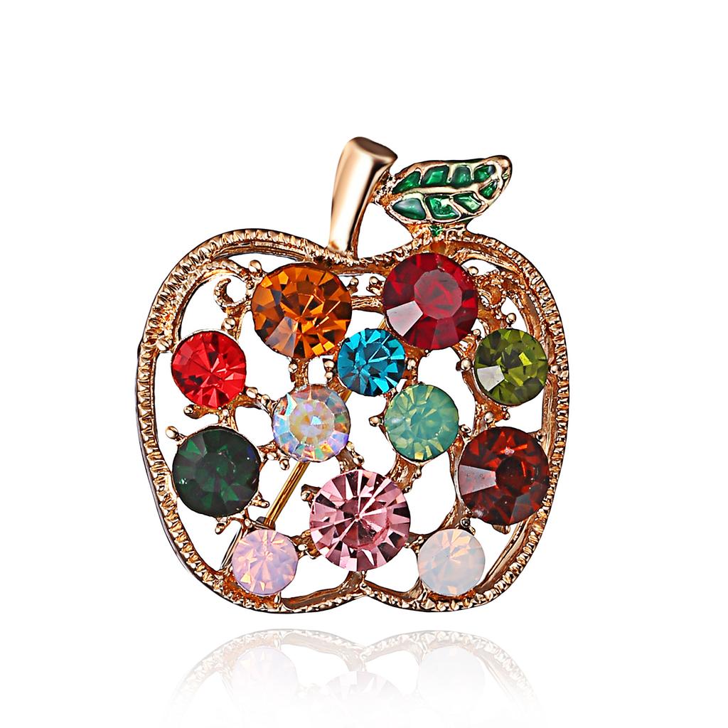 Luxury Zircon Enamel Butterfly Insect Animal Brooches Pins Crystal Pearl Brooch For Women Jewelry Clothing Badges Corsage Gift