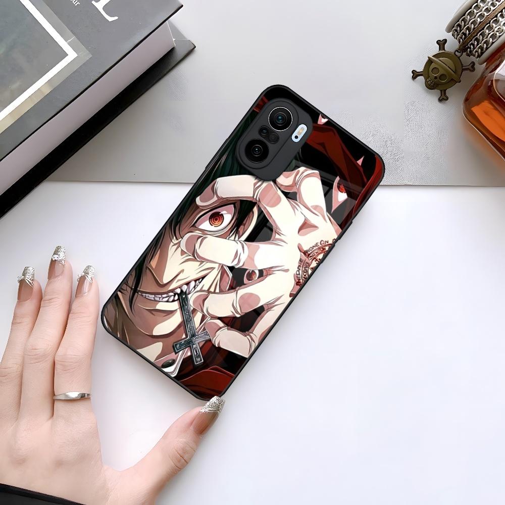 Alucard Hellsing Anime Phone Case for Xiaomi 15 14 13 12 Mi 11 Pro ultra Lite glass Cover