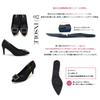 Beaded Motif Pointed Toe Pumps for [Sest] Women, 24.0cm, Black, dap7004-BLKS-240