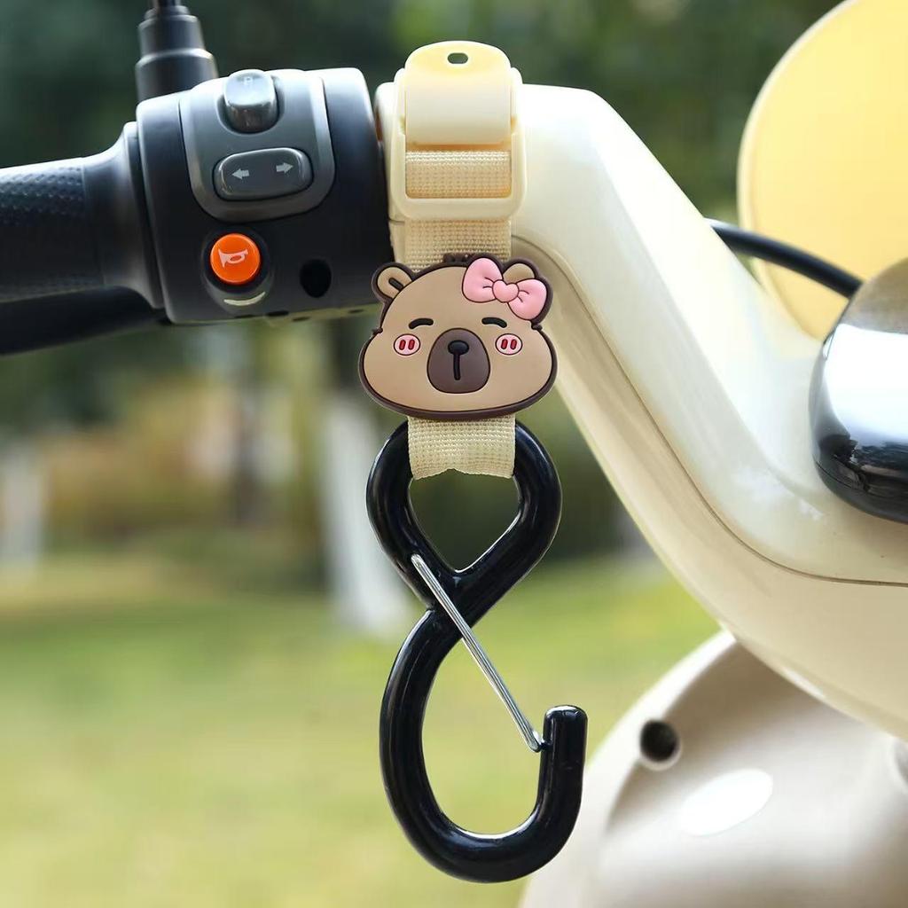 Cartoon Baby Stroller Nylon Front Hook for Electric Scooter