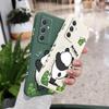 Fat Panda Phone Case For Samsung Galaxy A55 A35 A25 A15 A05 A05S A54 A34 A24 A14 A04 A04S A04E 4G 5G Cover