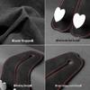 Heart-Shaped Car Seat Back Double Hooks for Hidden Storage