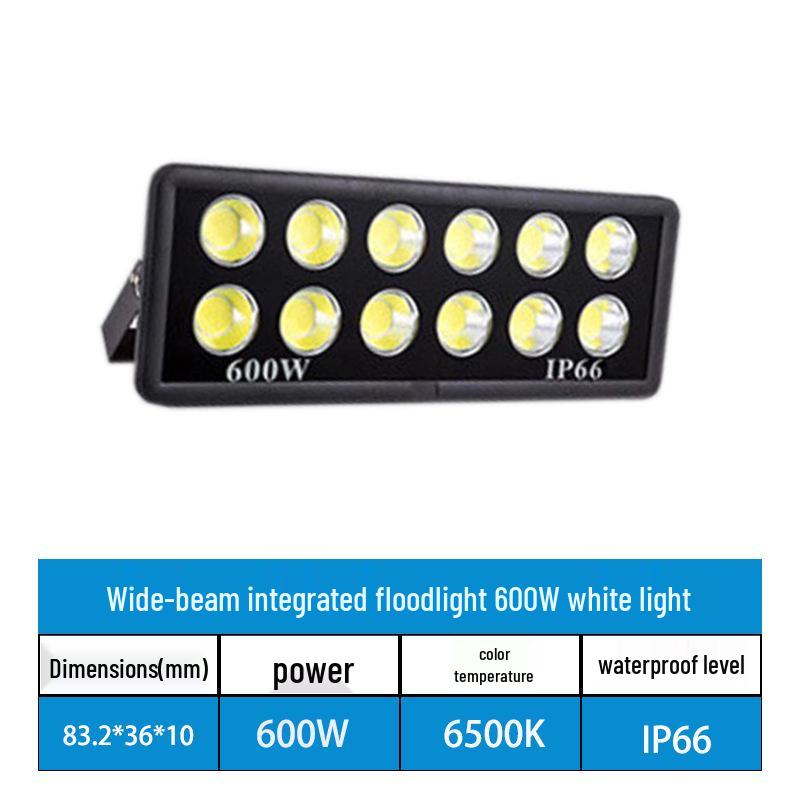 High-Power Outdoor COB LED Floodlight for Sports Courts and Billboards