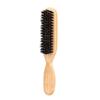 Men's Multi-functional Boar Bristle Brush: Hair, Beard Care, and Styling Comb