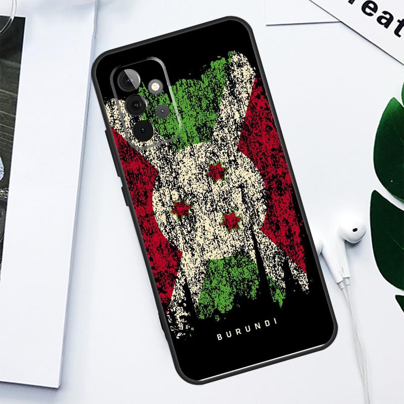 

Burundi Flag For Samsung Galaxy A06 A05 A16 A54 A34 A14 A55 A35 A15 A53 A33 A13 A22 A32 A52 Phone Case Samsung A24 4G