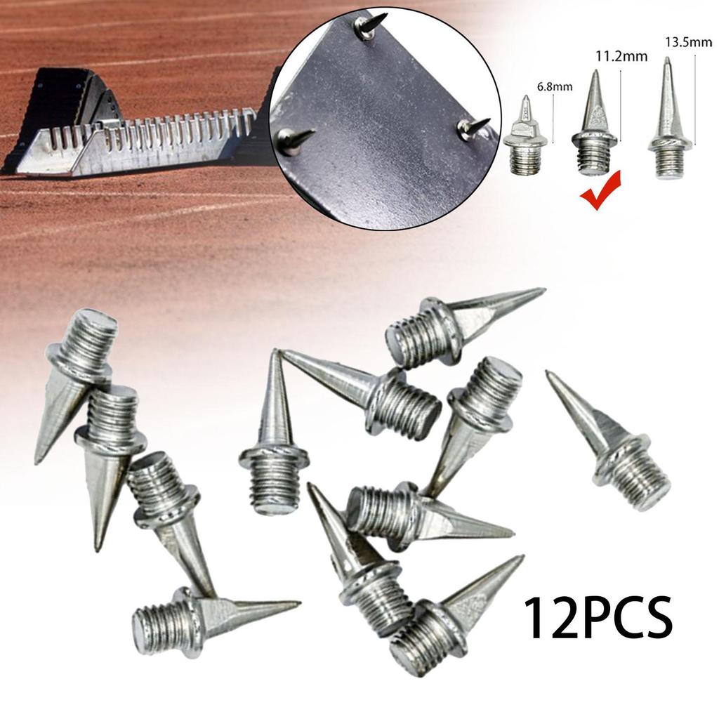 12x Starting Block Spikes Track Spikes for Running Fitness Physical Training