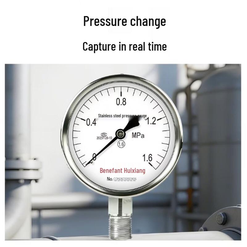 Huixiang Y-100BFS Pressure Gauge (CN version)