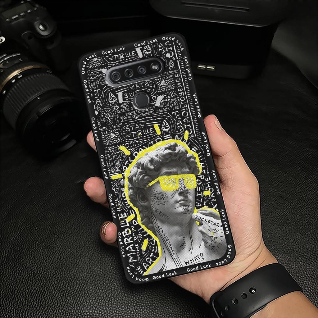 Cute Protective Phone Case For LG K51/Reflect/L555DL Waterproof Anti-dust Back Cover Cartoon Fashion Design Durable TPU