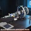 K96121 Briques de construction Station Spatiale Orion, Jouet d'assemblage de modèle aérospatial DIY pour enfants, Cadeau créatif, Ornement de bureau et de décoration intérieure