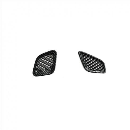 For Toyota Crown -2025 Dashboard Air Vent Cover Trim Carbon Fiber Kit