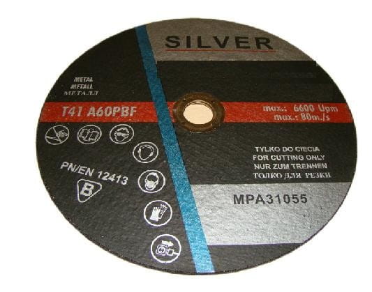 Tarcza M.silver 125*2,5Mm