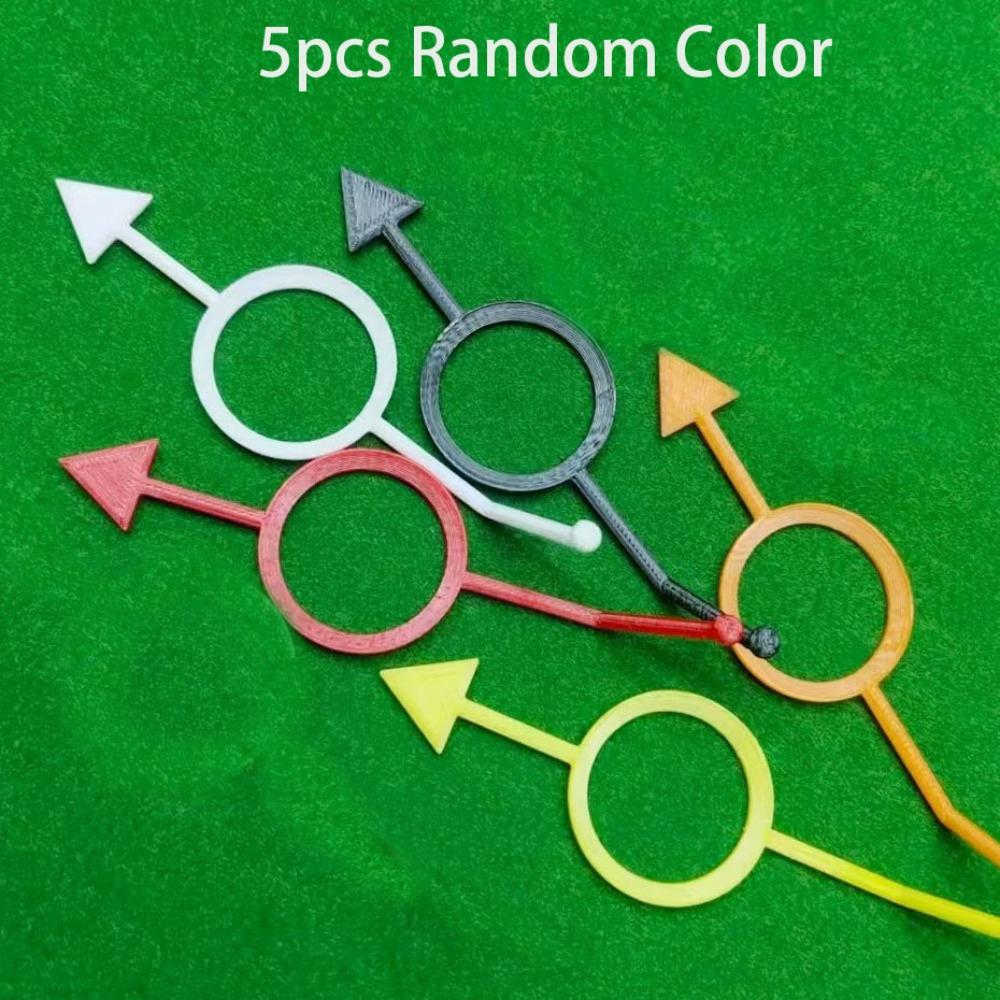 

5pcs Training Tool Billiards Aiming Aid Accuracy Improvement Professional Cue Shot Aiming Aid Universal Pool Skills Training белый