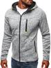 New style, men's sports casual jacquard sweatshirt fleece cardigan hooded jacket 1