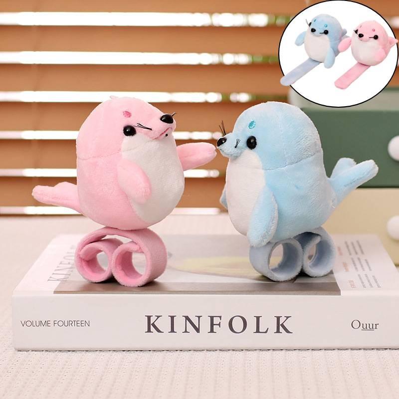 Bracelet Christmas Marine Animal Souvenir Plush Toys Xmas Gift Fill Doll Cartoon
