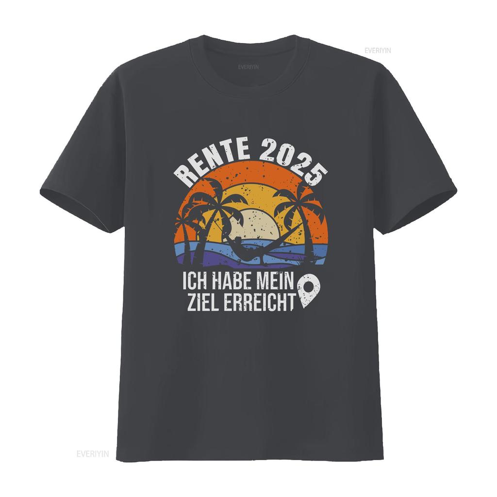Rentner 2025 T Shirt Rente Abschiedsgeschenk Ruhestand Geschenk Pensionierung Spruch Unisexn Vintage