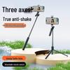 R16 Selfie Stick & Stabilizer: 1.7m Tripod with Panoramic Shooting and 3-Axis Anti-Shake