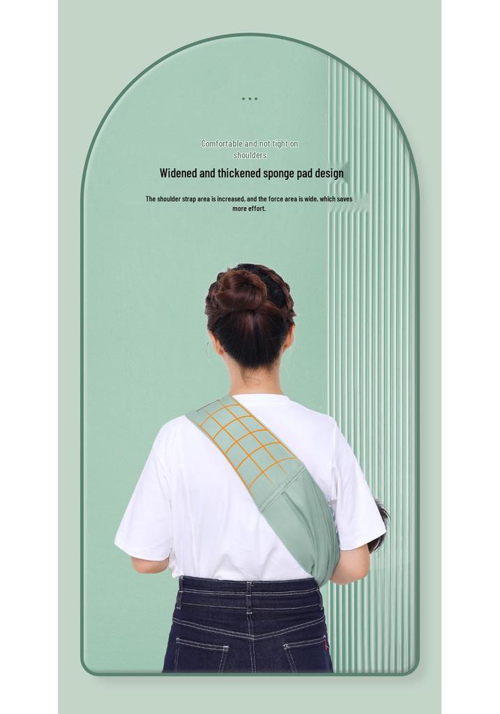 Lightweight Newborn Carrier & Breastfeeding Cover for Hands-Free Outings