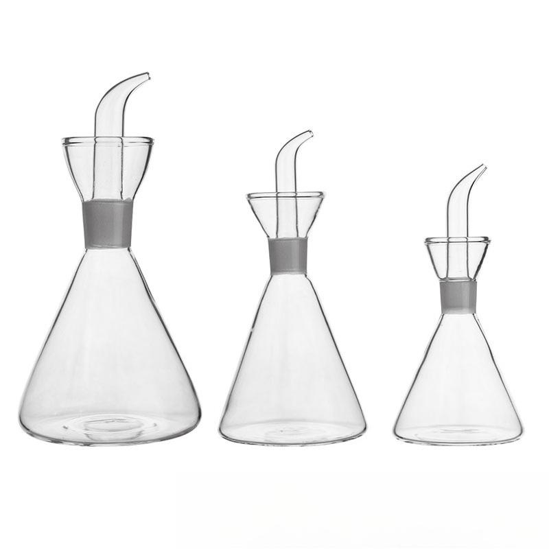 125/250/500ML Fassungsvermögen Ölflasche Glas Verkauf Essigtopf Gewürzflaschen Gewürzflasche Sesam Sojasaucenflaschen Öltanks