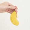 Funny Fruit Banana Shape Coin Purse Multifunctional Mini Wallet Keychain Key Bag Headphone Bag Bag Pendant Gift