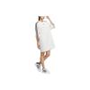 adidas Originals 3-Stripes Oversized T-Shirt Dress Women White JD5773