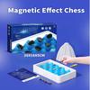 Party Games Magnetic Stones Game Interactive Magnet Board Strategy Game For Family Kids Adults Portable Magnetic Stones Play Set