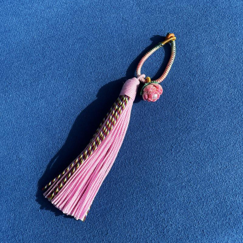 Переливающийся брелок-подвеска  Лотос : Тибетский хлопковый брелок-кисточка, ювелирное изделие, ручной работы, подвеска-украшение