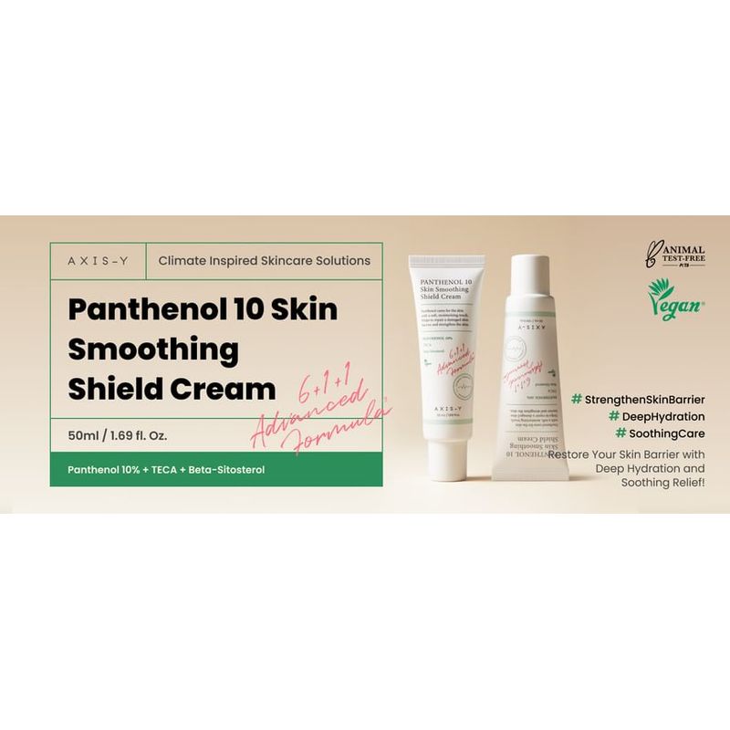 AXIS - Y - Panthenol 10 Skin Smoothing Shield Cream