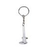 1PC/2PCS Fashion Mini Vernier Caliper Key Ring Outdoor Compact Portable Pocket Tool Keychain